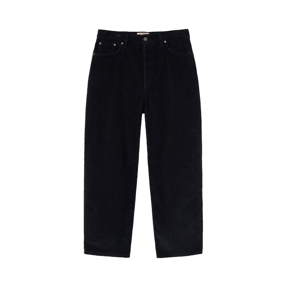 Stussy Corduroy Big Ol' Jeans Black
