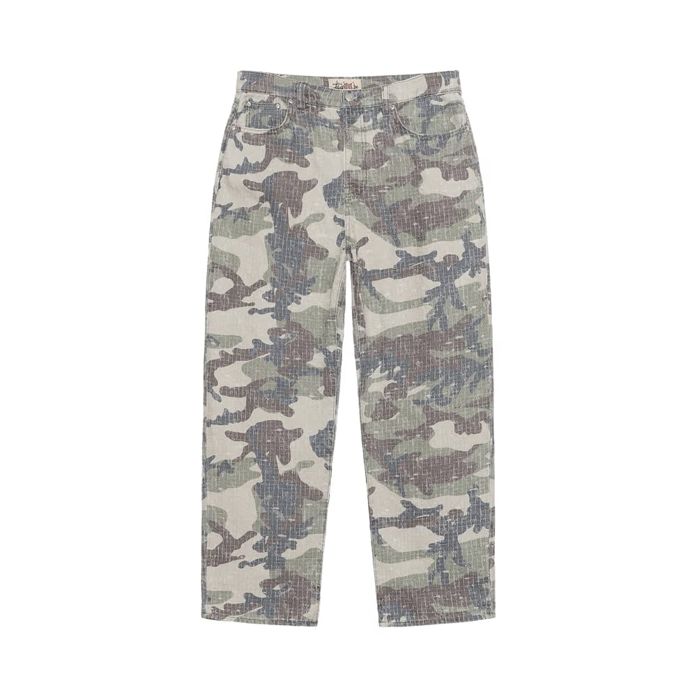 Stussy Needlepunch Big Ol' Jean Woodland Camo