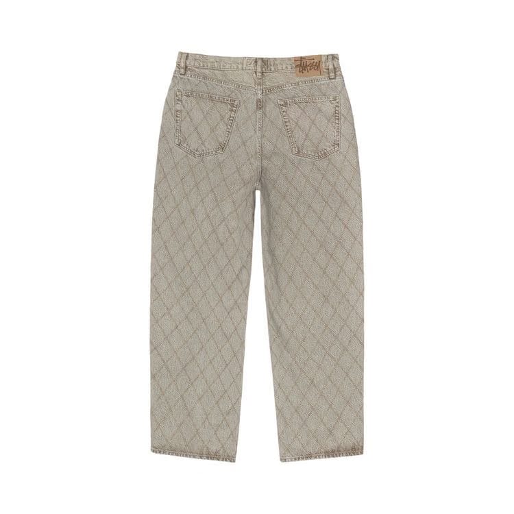 Stussy Big Ol' Jean Quilted Denim Vintage Washed