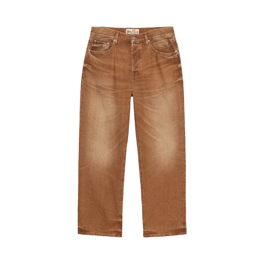 Stussy New Classic Jean Vintage Denim Brown
