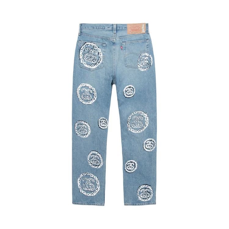Stussy x Denim Tears 501 Jean Light Indigo