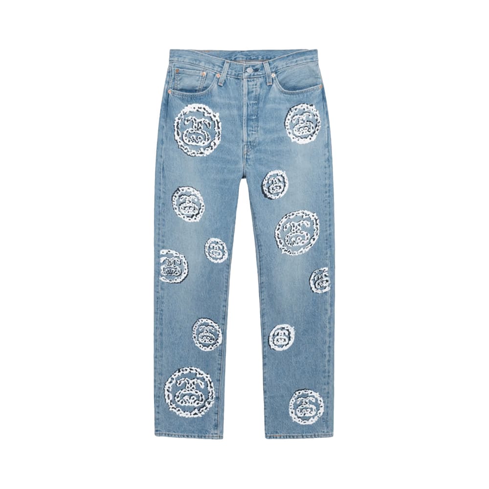 Stussy x Denim Tears 501 Jean Light Indigo