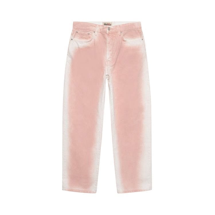 Stussy Spray Dye Big Ol' Jeans Faded Pink