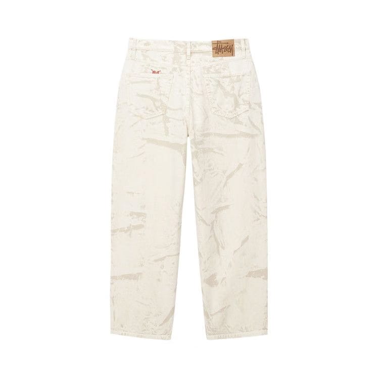 Stussy Distressed Canvas Big Ol' Jean Khaki