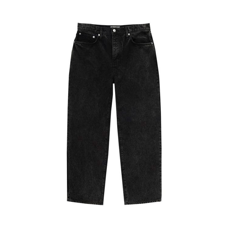 Stussy Double Dye Big 'Ol Jeans Black