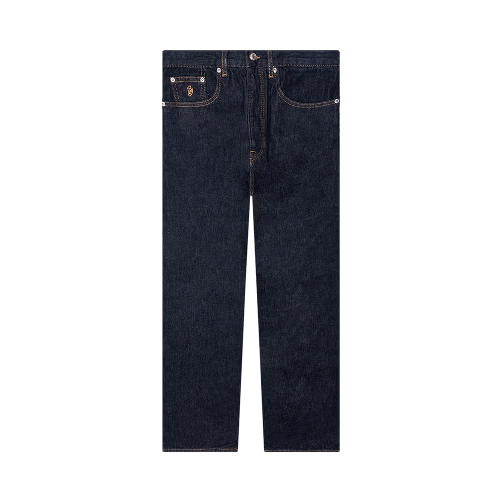 Stussy Relaxed Denim Jean Rinsed Indigo