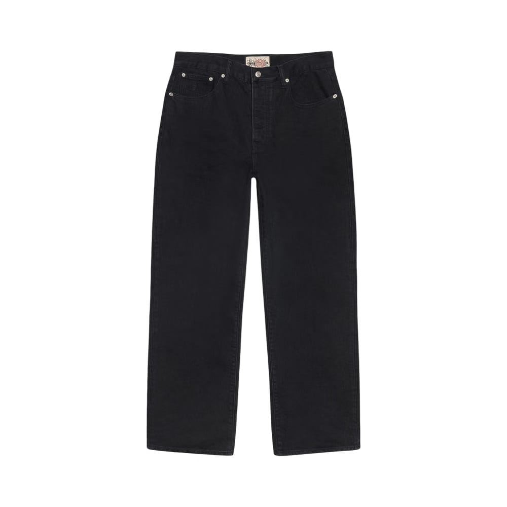 Stussy Relaxed Denim Jean Black