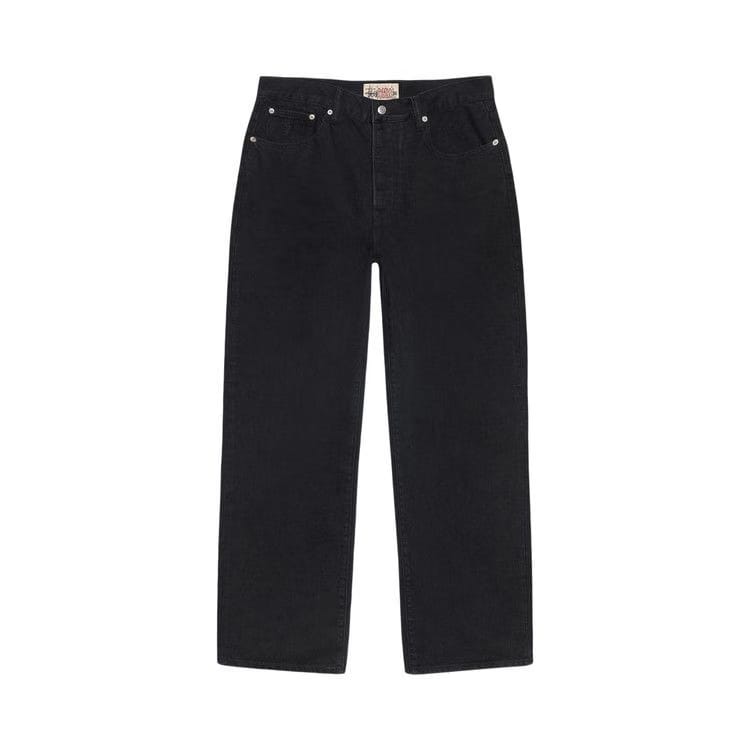 Stussy Relaxed Denim Jean Black