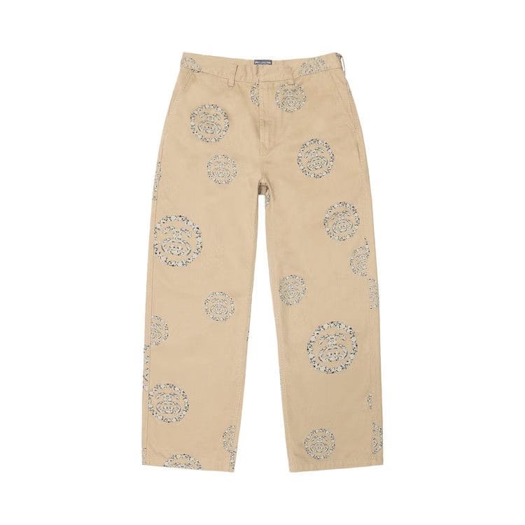Stussy x Denim Tears SS Wreath Chino Pants Khaki