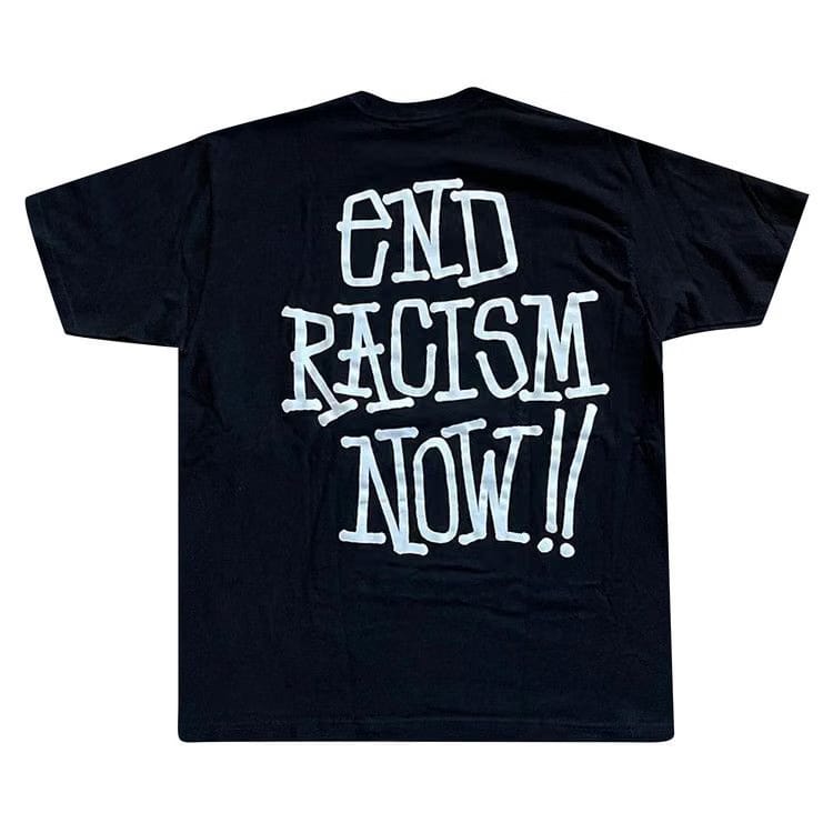Stussy Stand Firm End Racism Now T-Shirt Black