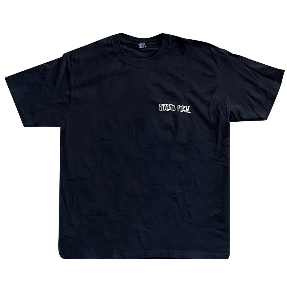 Stussy Stand Firm End Racism Now T-Shirt Black