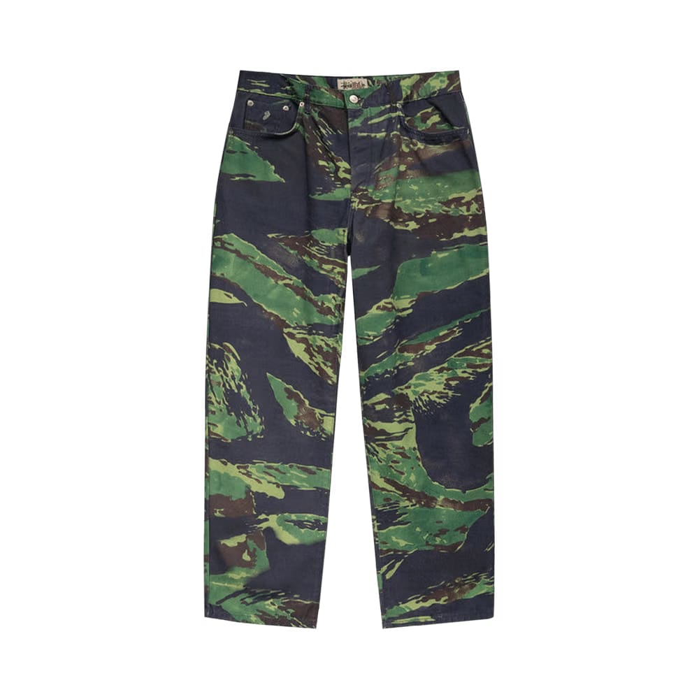 Stussy Tigris Canvas Big Ol' Jean Black