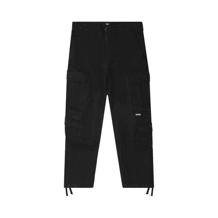 Stussy Nylon Ripstop Surplus Cargo Pant Black