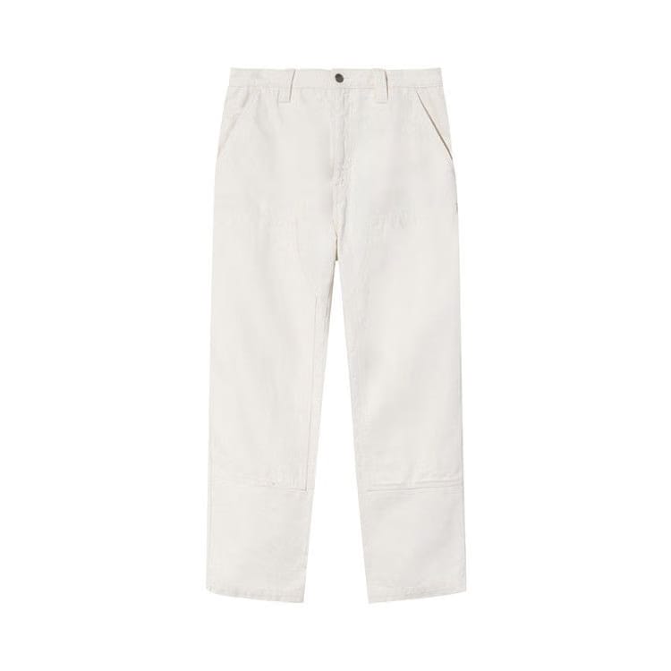 Stussy Canvas Work Pant White