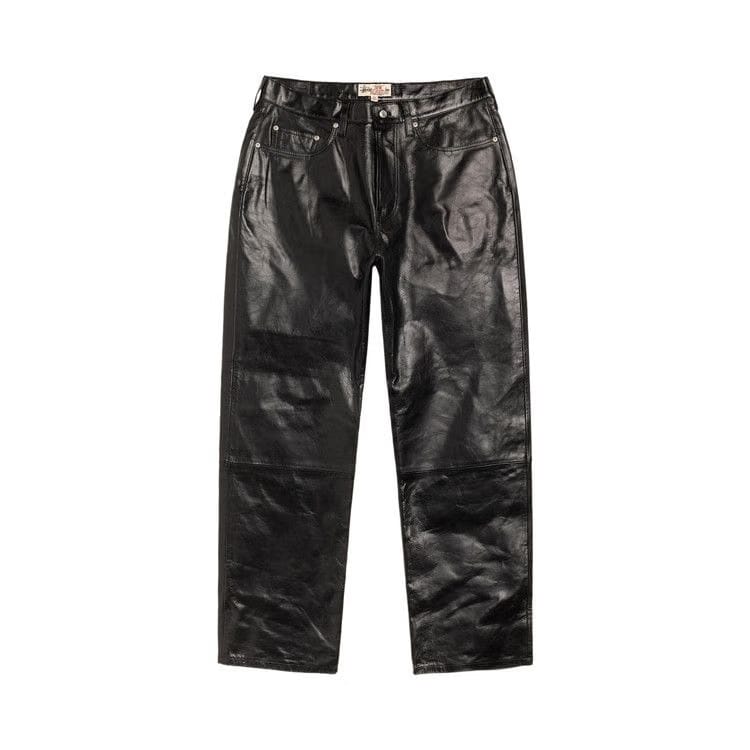 Stussy New Classic Pant Leather Black
