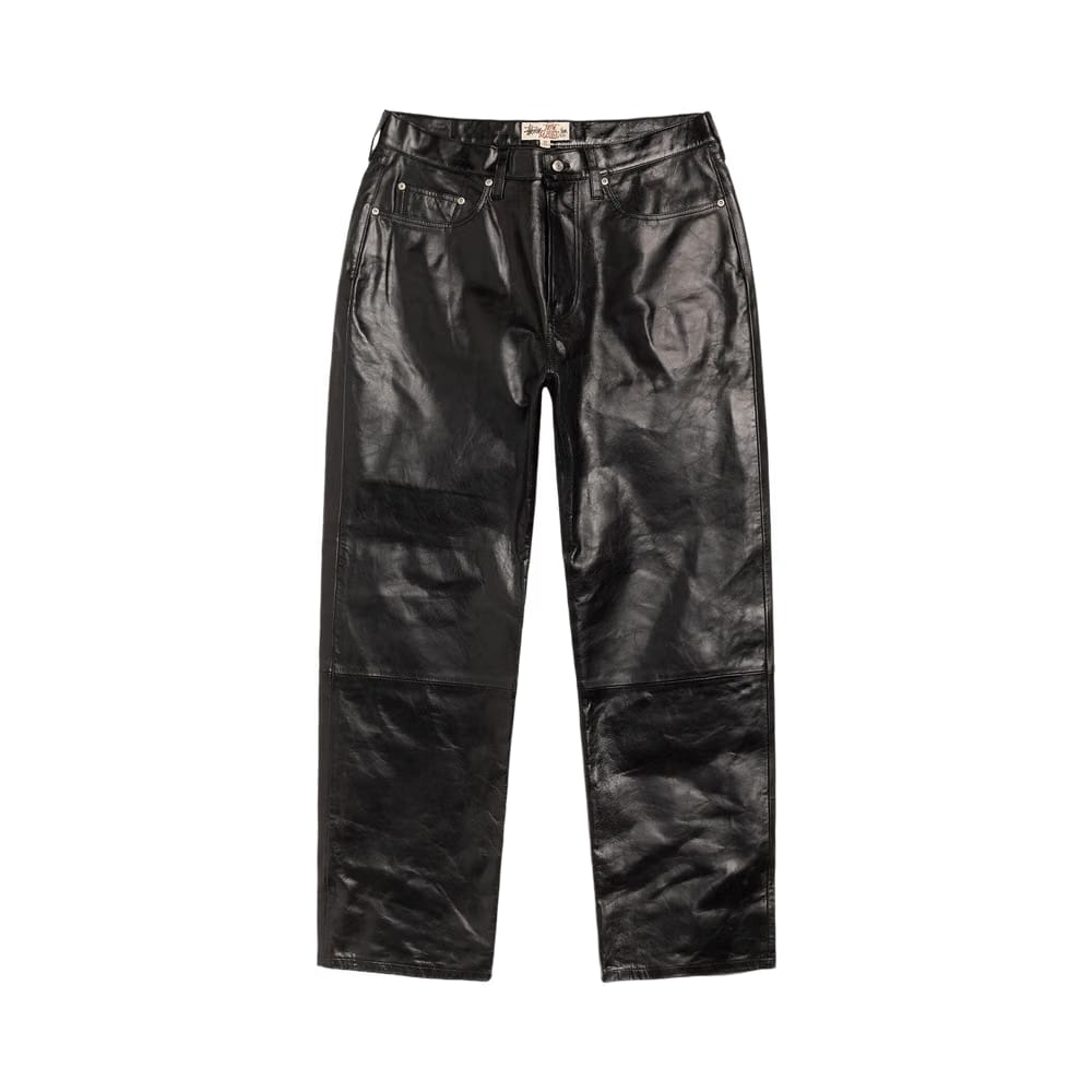 Stussy New Classic Pant Leather Black