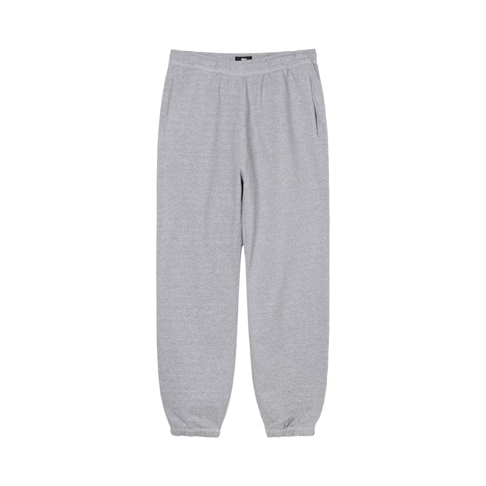Stussy Contrast Stitch Label Pant Grey Heather