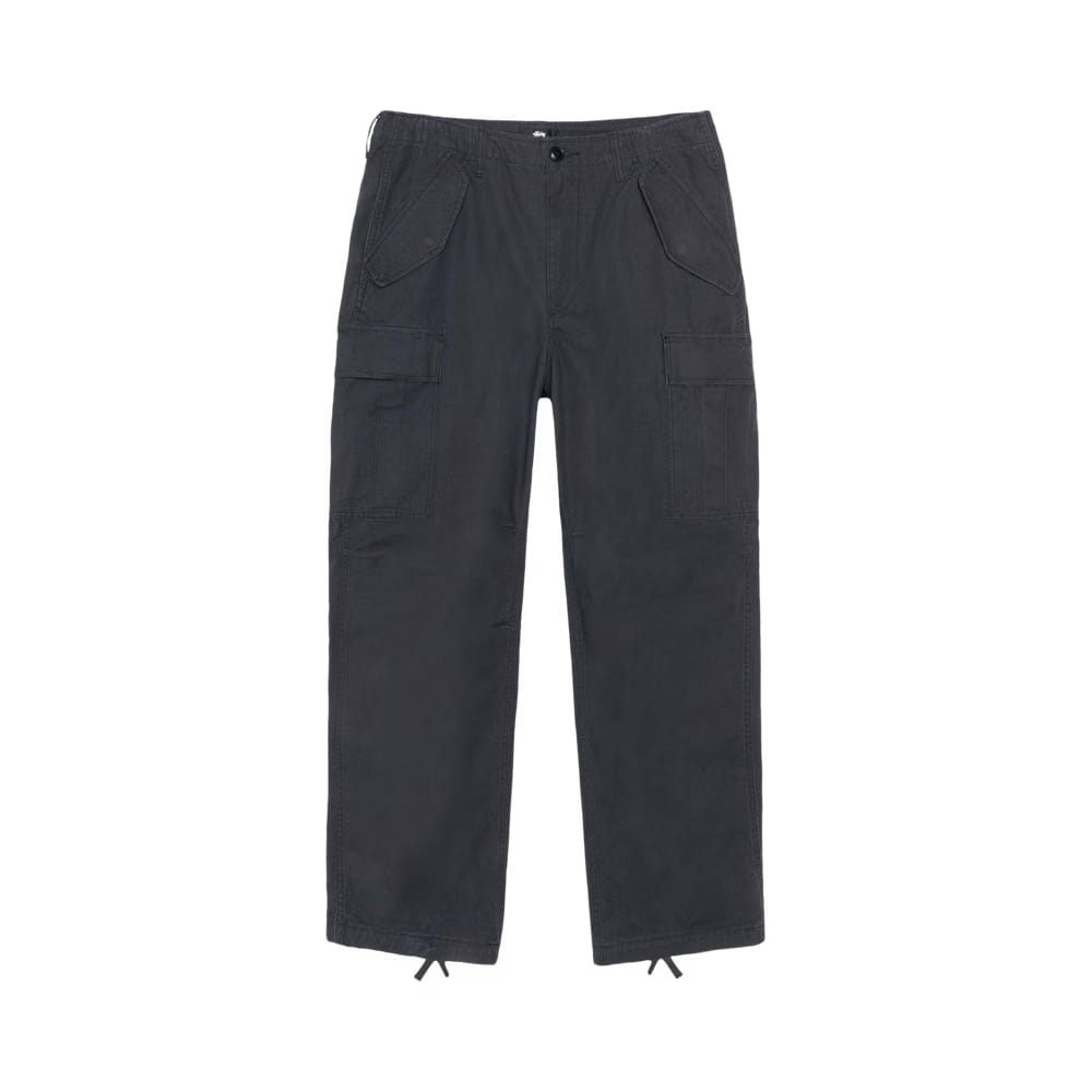 Stussy Ripstop Military Cargo Pant Black