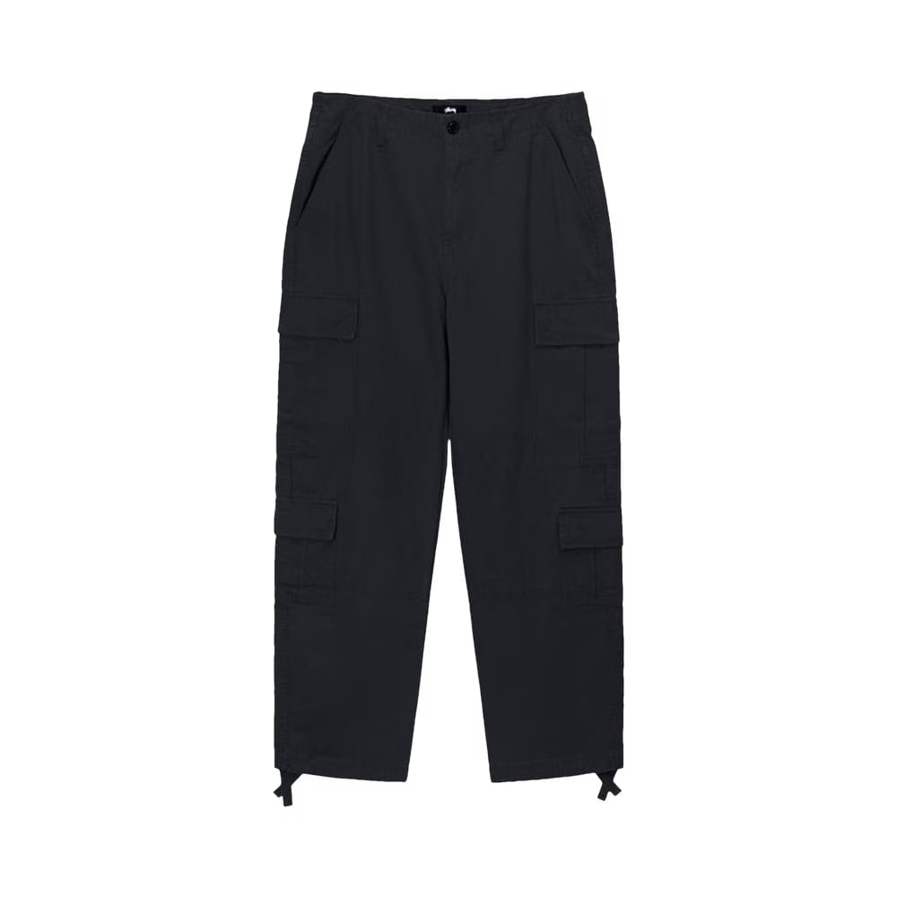 Stussy Ripstop Surplus Cargo Black