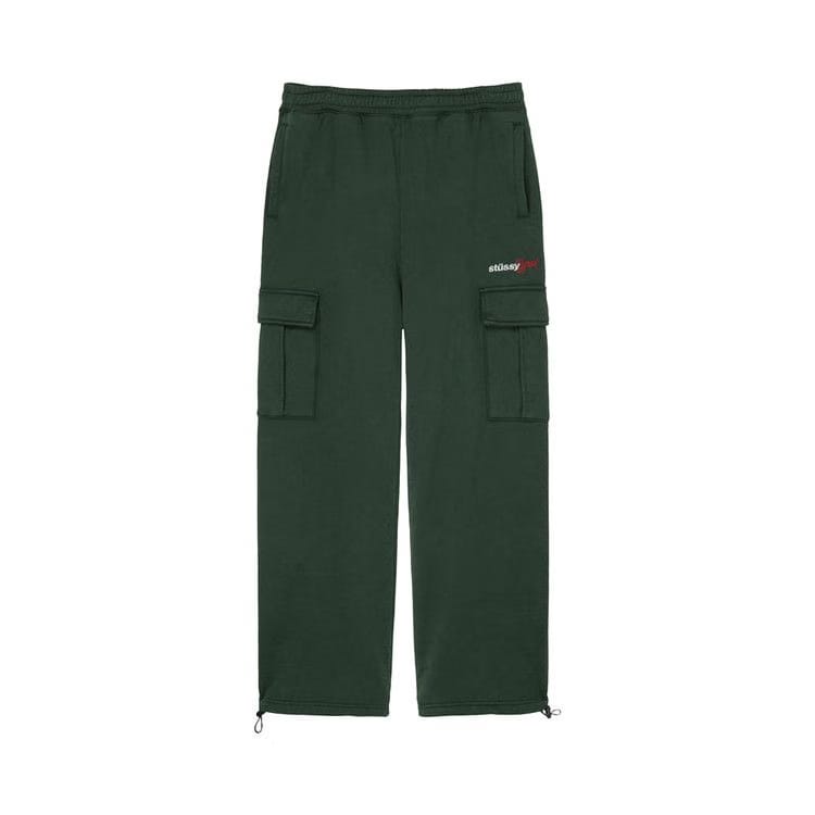 Stussy Sport Cargo Fleece Pant Forest Green