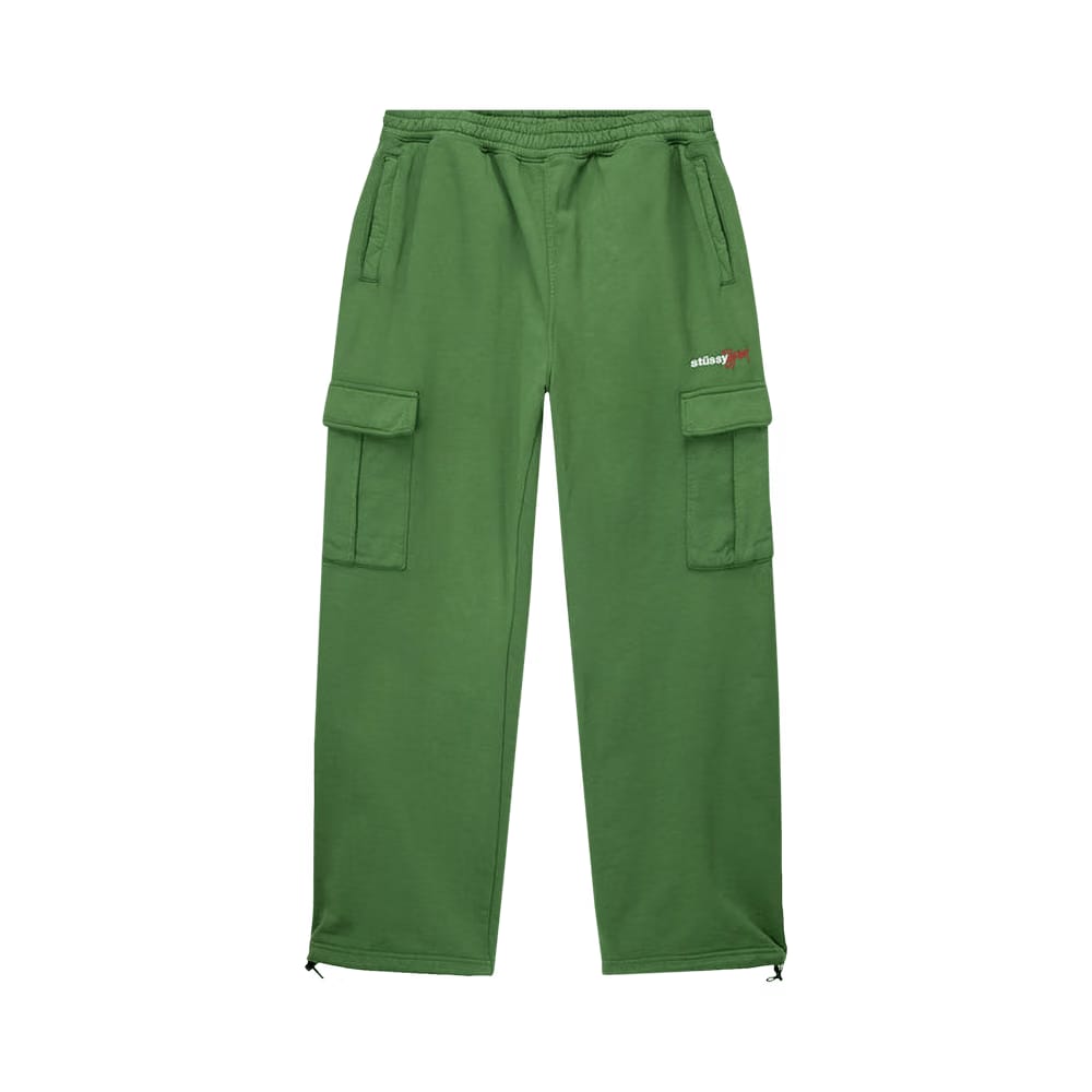 Stussy Sport Cargo Fleece Pant Green