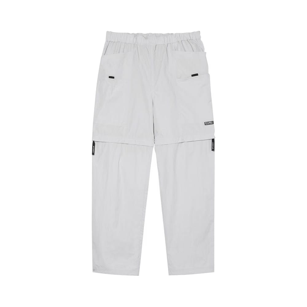 Stussy Nyco Convertible Pant Light Grey