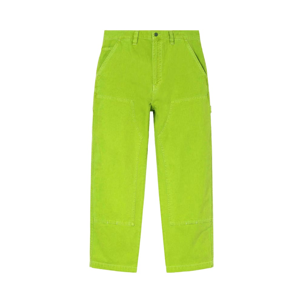 Stussy Dyed Canvas Work Pant Neon
