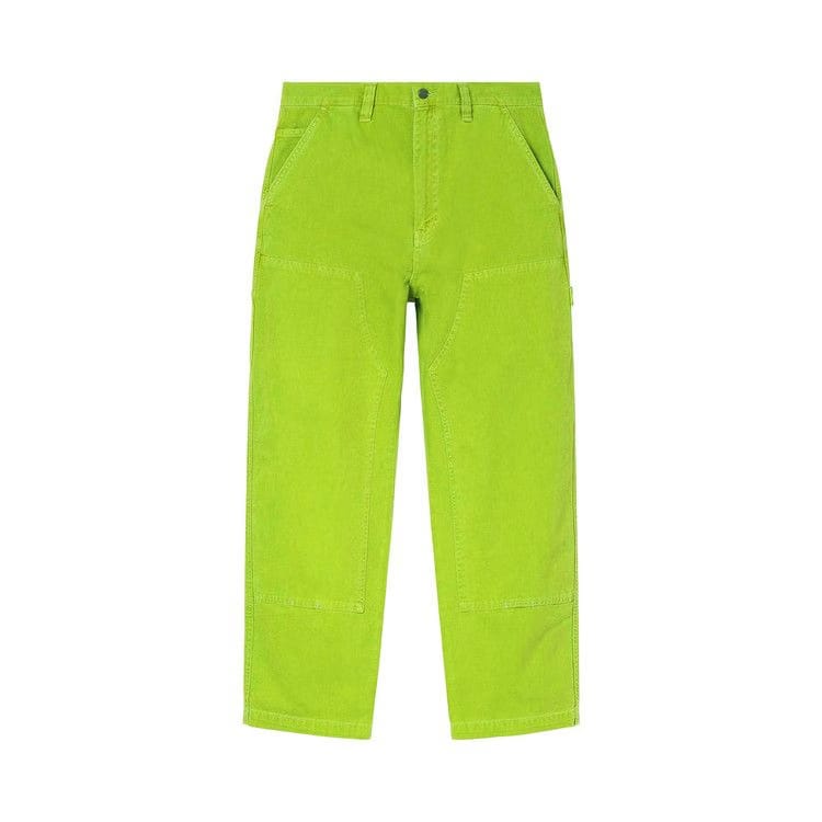 Stussy Dyed Canvas Work Pant Neon