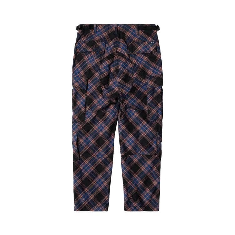 Stussy Bias Surplus Cargo Pant Plaid