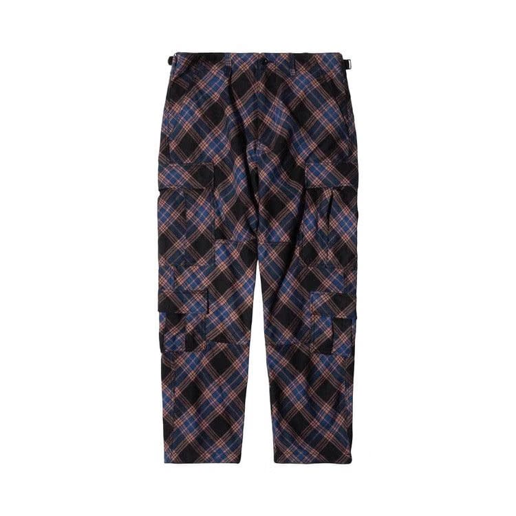 Stussy Bias Surplus Cargo Pant Plaid