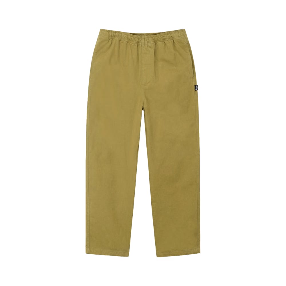 Stussy Brushed Beach Pant Bright Olive