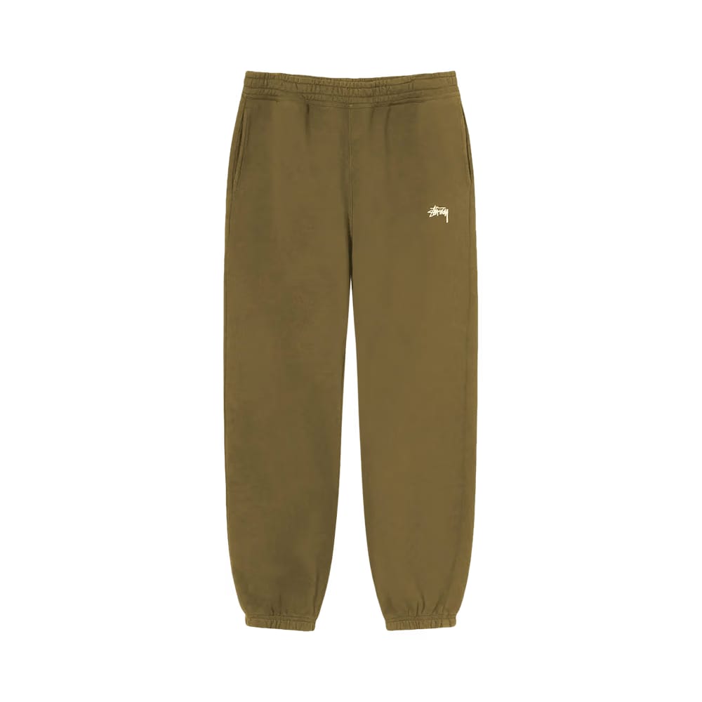 Stussy Stock Logo Sweatpant Olive