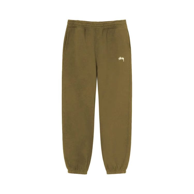 Stussy Stock Logo Sweatpant Olive