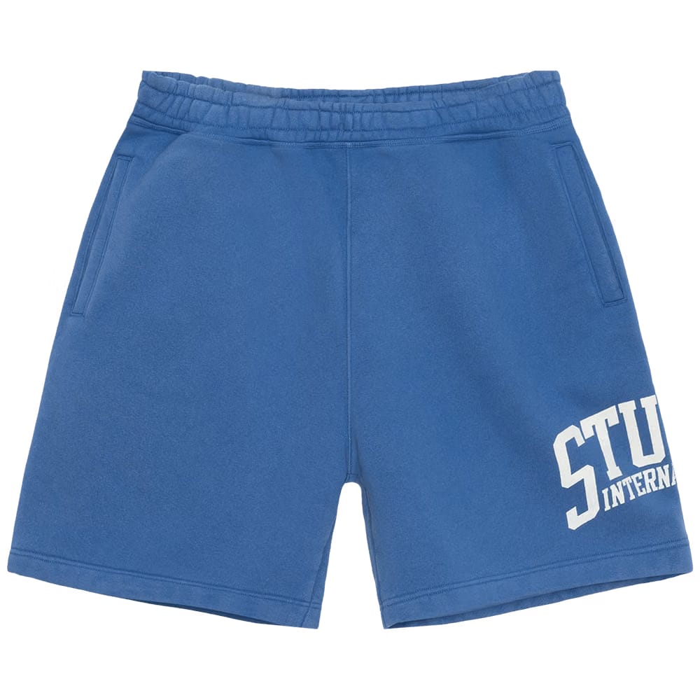 Stussy Fleece International Shorts Blue