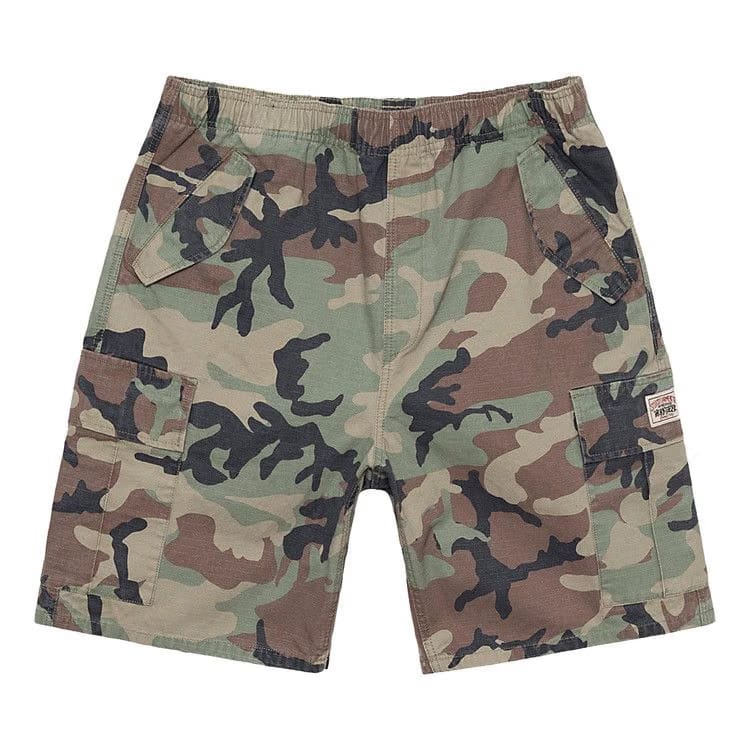 Stussy Ripstop Cargo Beach Shorts Camo