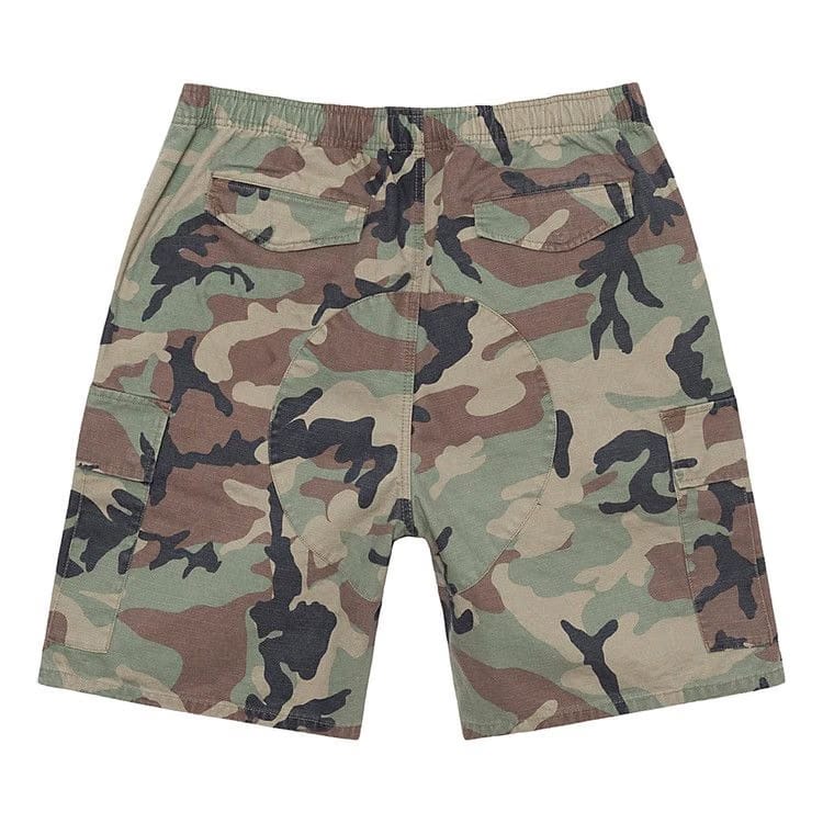 Stussy Ripstop Cargo Beach Shorts Camo