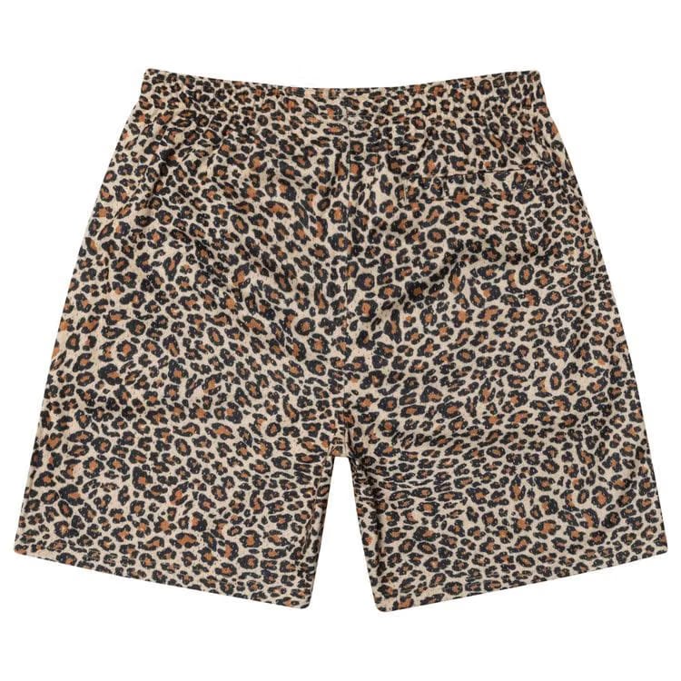 Stussy Basic Mesh Shorts Leopard