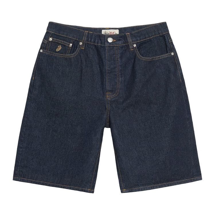 Stussy Big Ol' Denim Shorts Rinsed Indigo