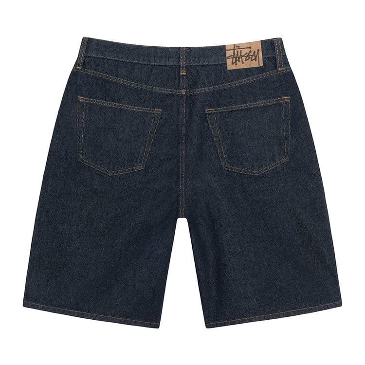 Stussy Big Ol' Denim Shorts Rinsed Indigo