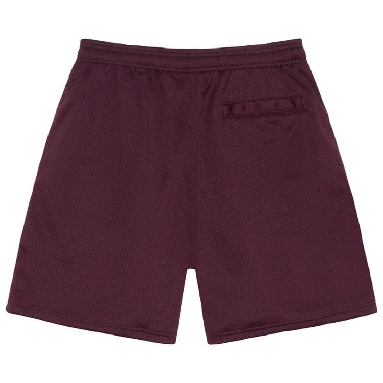 Stussy Big Basic Mesh Shorts Plum