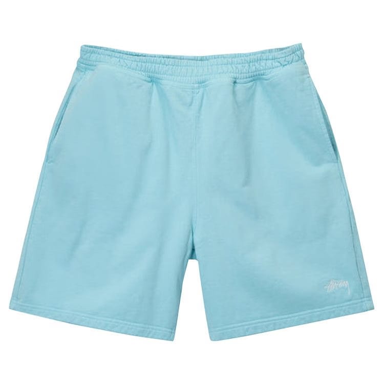 Stussy Overdyed Stock Logo Shorts Blue