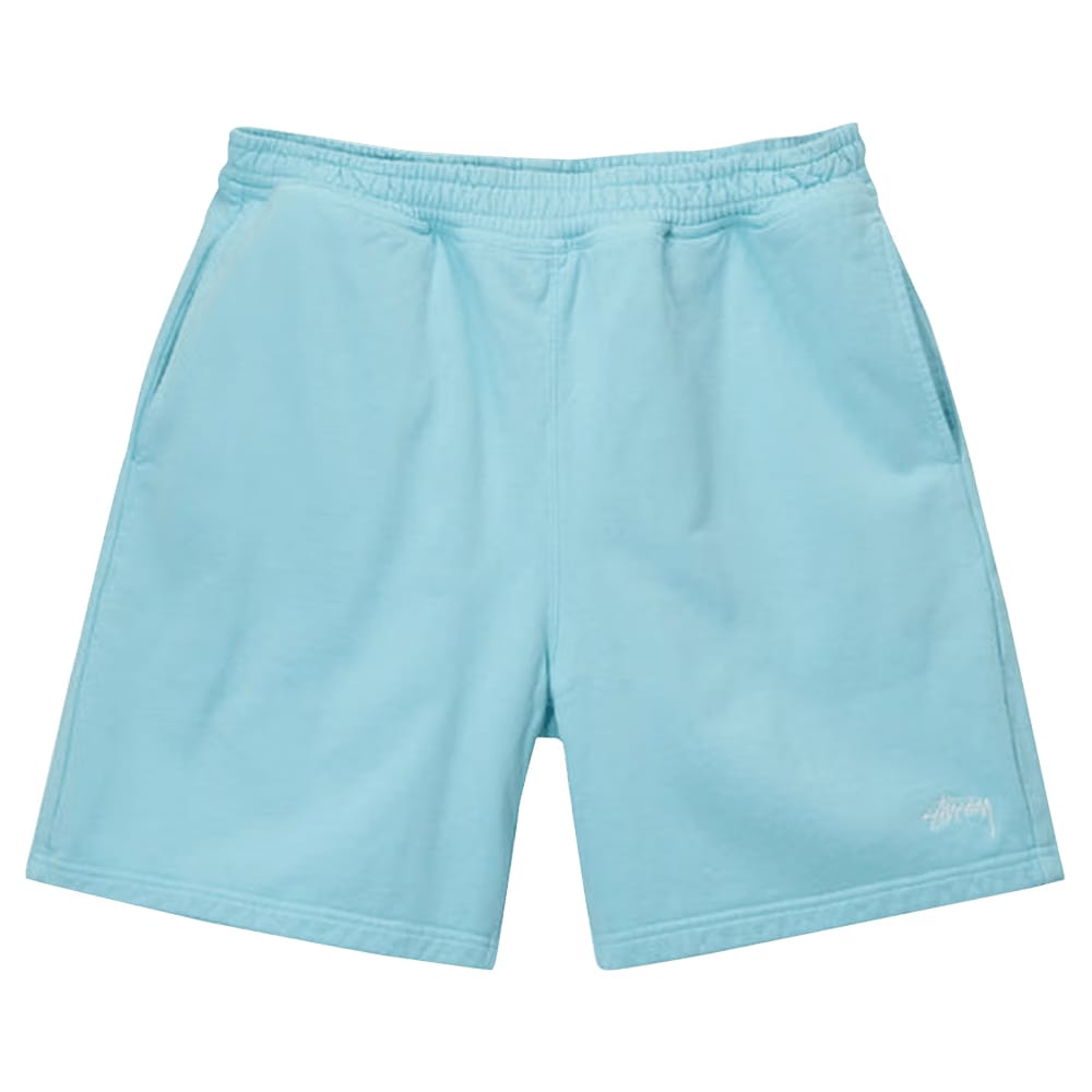 Stussy Overdyed Stock Logo Shorts Blue