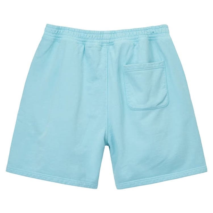 Stussy Overdyed Stock Logo Shorts Blue