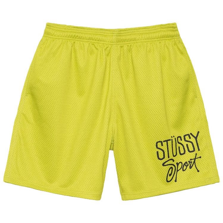 Stussy Mesh Shorts Sport Lime