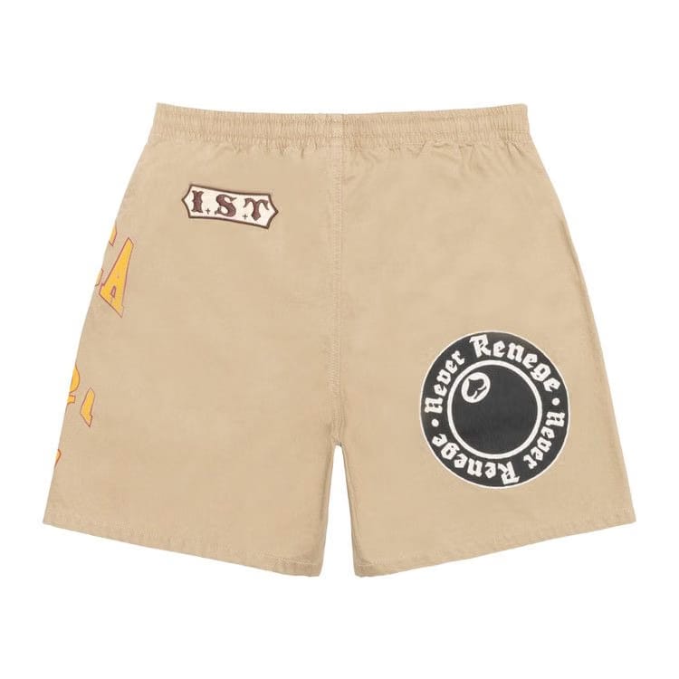 Stussy x Denim Tears Gym Shorts Khaki