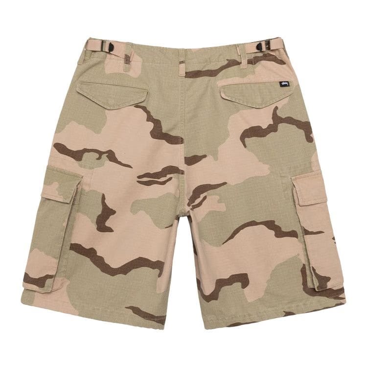 Stussy Cargo Shorts Ripstop Sand Camo