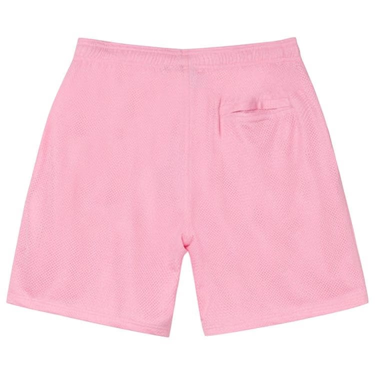Stussy Big Basic Mesh Shorts Pink