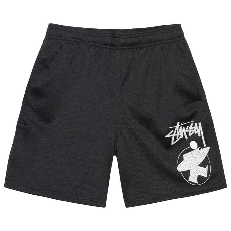 Stussy Surfman Mesh Shorts Black
