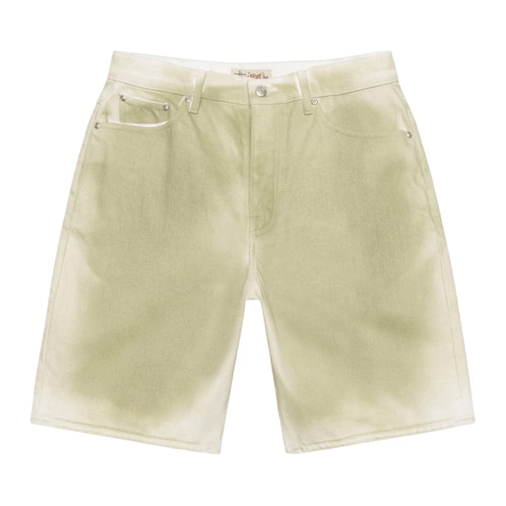 Stussy Spray Dye Big Ol' Shorts Olive