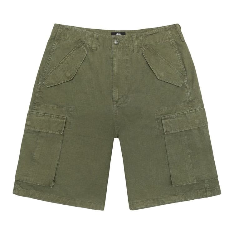 Stussy Cargo Shorts Ripstop Olive Green